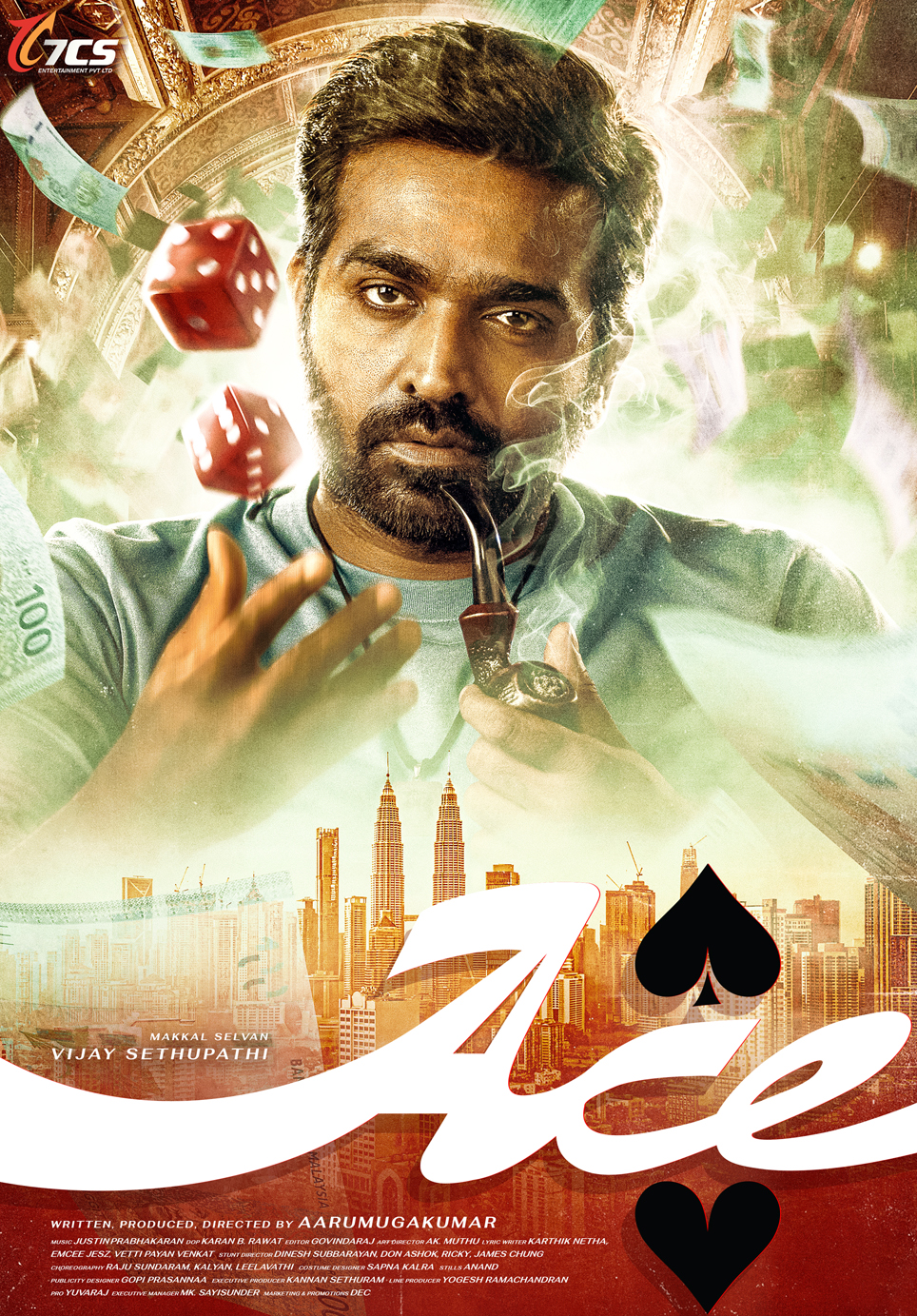 Vijay Sethupathi`s VJS51 with Arumugakumar titled `Ace’